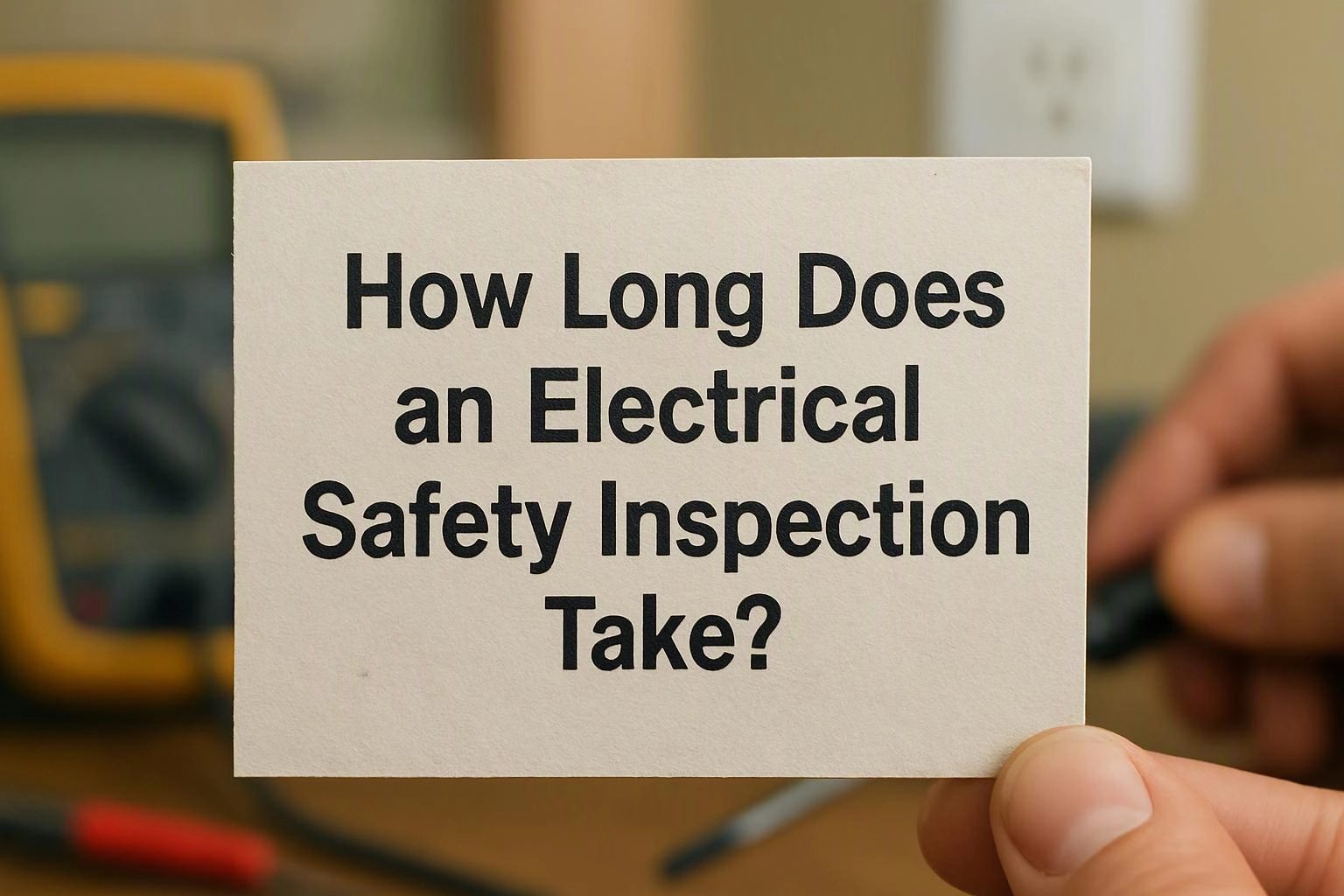 How Long Does an Electrical Safety Inspection Take?