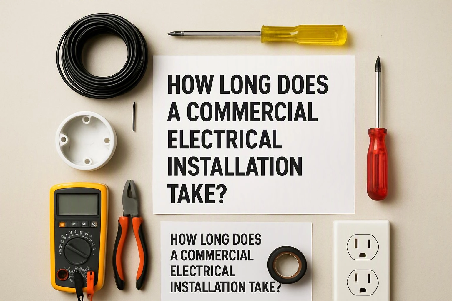 How Long Does a Commercial Electrical Installation Take?