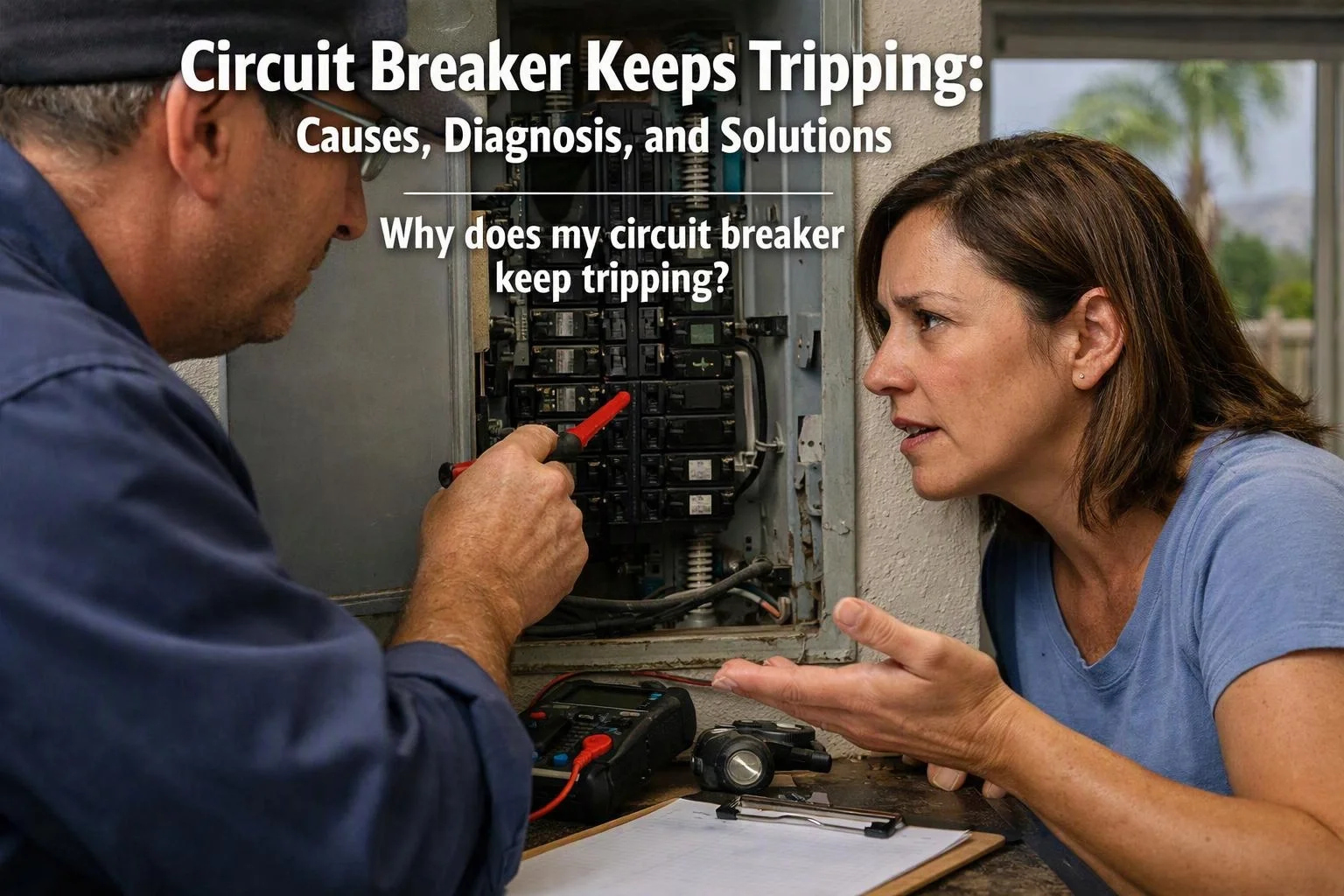 Circuit Breaker Keeps Tripping: Causes, Diagnosis, and Solutions